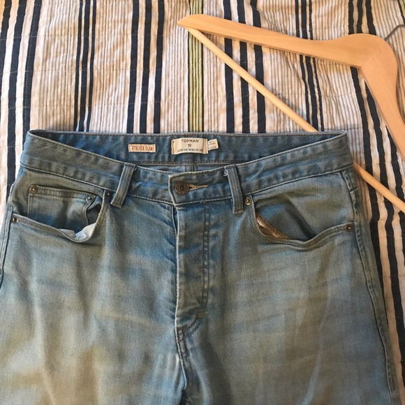 Slim Stacked Tapered Jeans - Picture 1 of 3